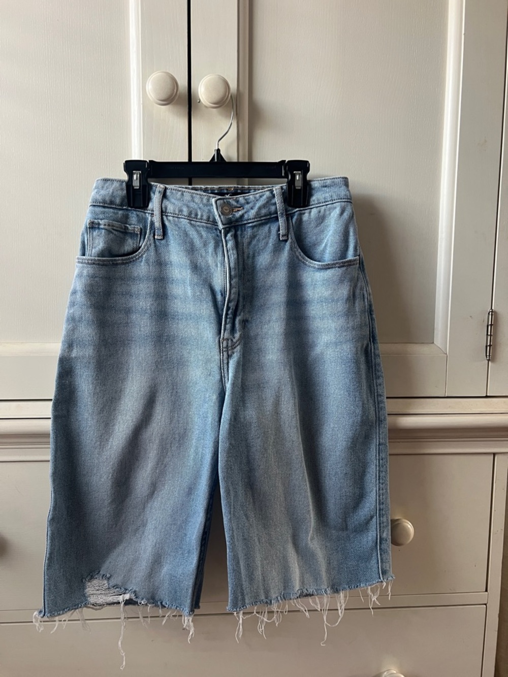 Hollister Light Blue Denim Shorts